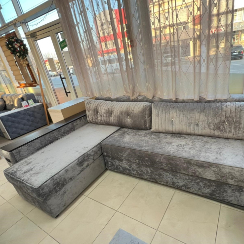 Угловой диван Скарлет Серый