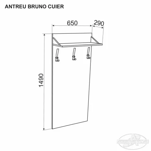 Bruno cuier 0.65 m