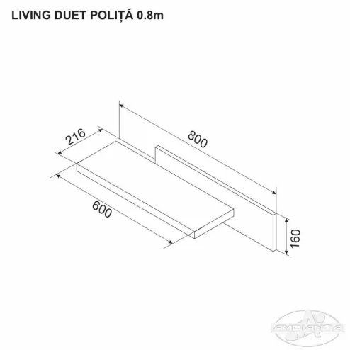 Duet Polita 0.8m