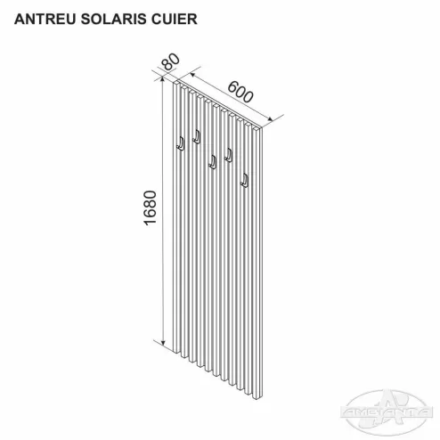 Solaris cuier 0.6 m