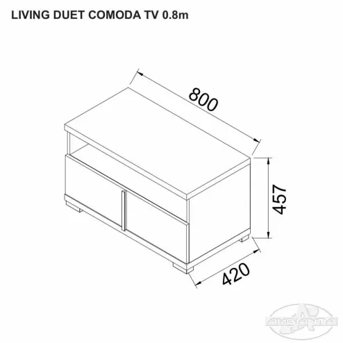 Duet Comoda TV 0.8m