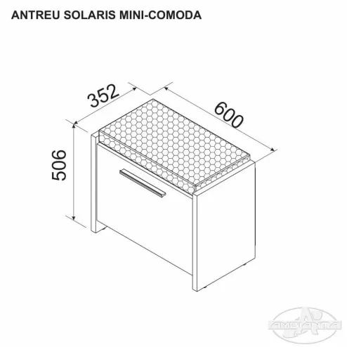 Solaris mini-comoda 0.6 m