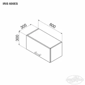 Modul superior IRIS 600 ES (hota)