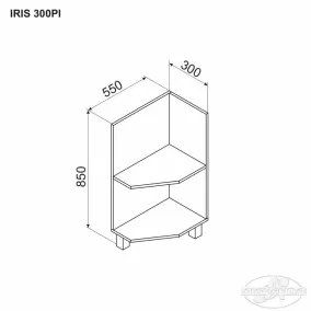 Нижний модуль IRIS 300 PI (пристройка)