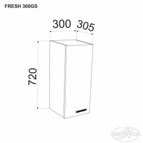 Верхний модуль FRESH 300 GS