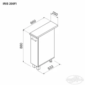 Нижний модуль IRIS 200 FI (карго)