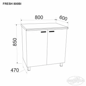 Нижний модуль FRESH 800 BI