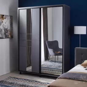 Шкаф RIO Графит 1.4 м