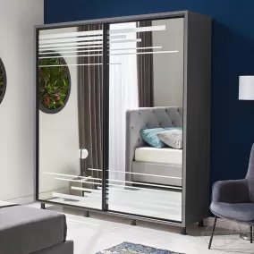 Dulap Venus 1.6m GRAFIT