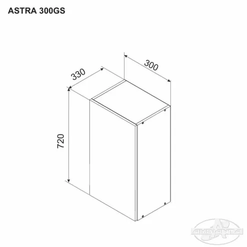 Верхний модуль ASTRA 300 GS