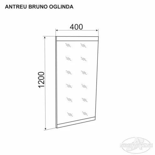 Bruno oglinda 0.4 m